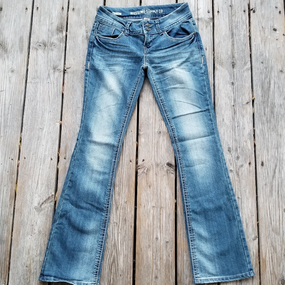 Mossimo Button Pocket Jeans - Picture 2 of 5